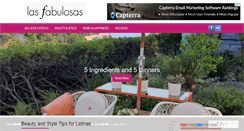 Desktop Screenshot of lasfabulosas.com