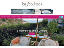 Tablet Screenshot of lasfabulosas.com